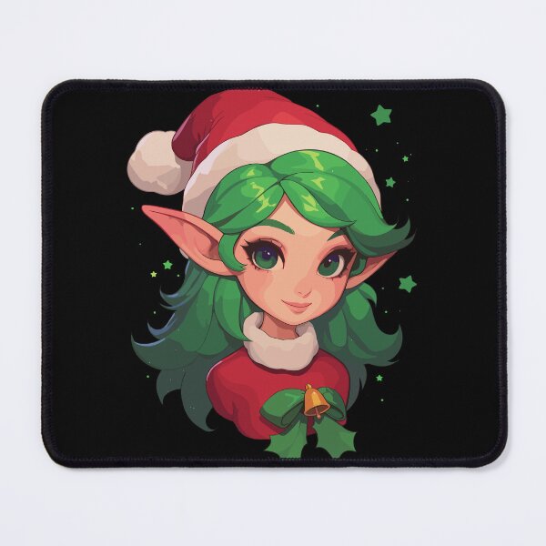 Item preview, Cute Christmas Elf: Holiday Seasonal Whimsical designed and sold by bapupa.