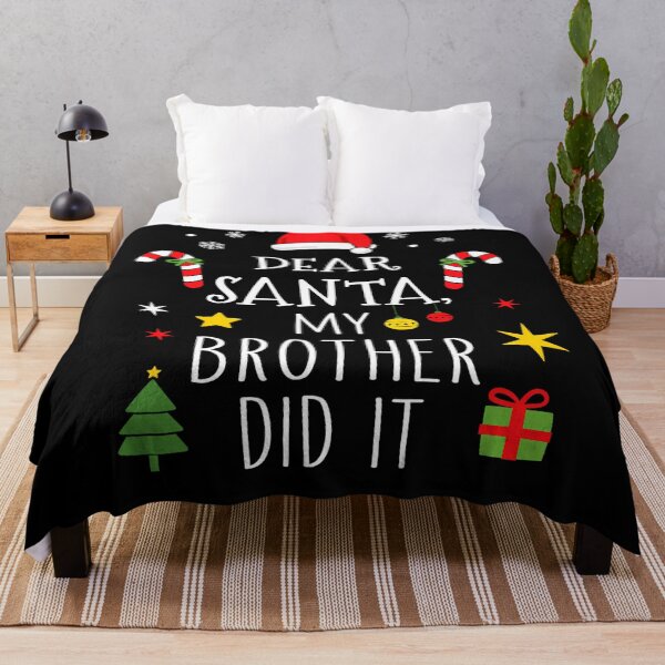 Item preview, Holiday Santa Did Dear Vintage Christmas It Retro Funny My Brother designed and sold by MediarMedic.