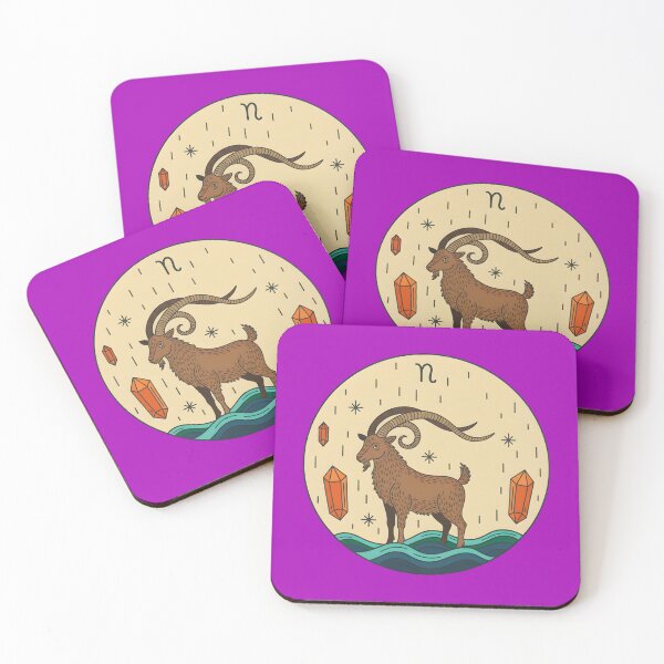 Item preview, CAPRICORN ZODIAC SIGN ART designed and sold by infinitearte.