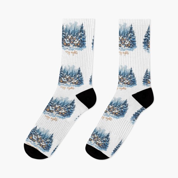 Item preview, cozy, nights, nighttime, blizzard, seasonal, cozy designed and sold by TrueArtVibes.