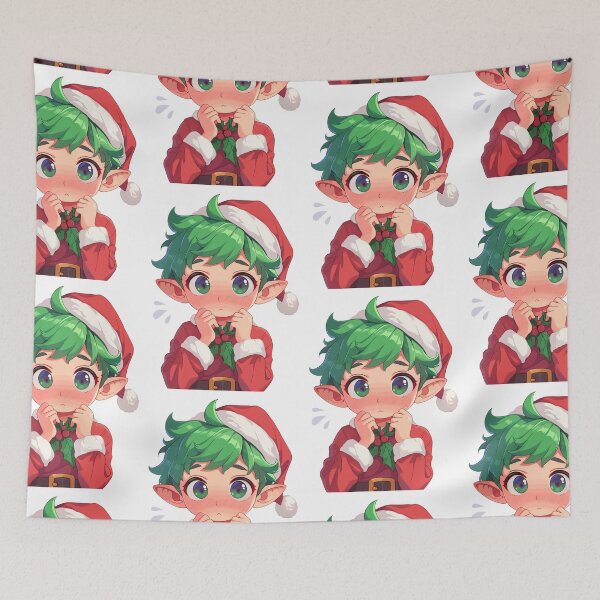 Item preview, Cheerful Christmas Elf: North Pole Magic Vibe designed and sold by bapupa.