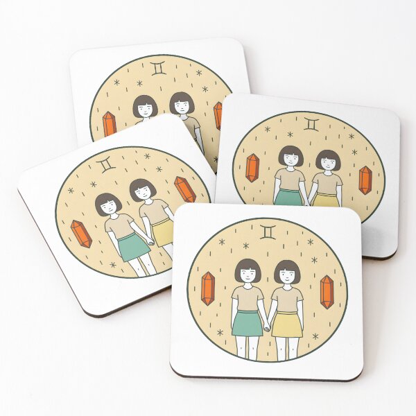 Item preview, GEMINI ZODIAC SIGN ART designed and sold by infinitearte.