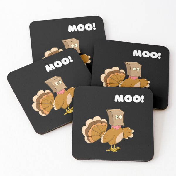 Item preview, Turkey Moo Funny Holiday Day Cow 90s Festive Thanksgiving designed and sold by rebeccathanuos.