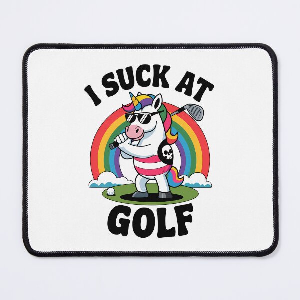 Item preview, Funny Golf Unicorn Sarcastic Golfing designed and sold by cosmicncozyS.