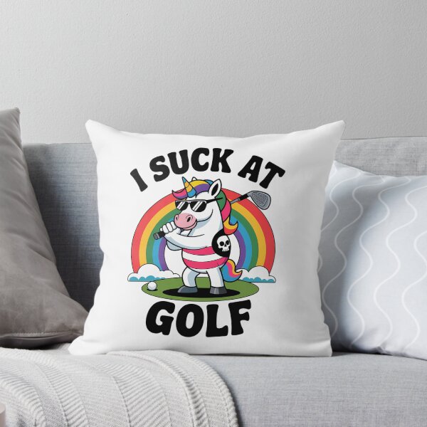 Item preview, Funny Golf Unicorn Sarcastic Golfing designed and sold by cosmicncozyS.