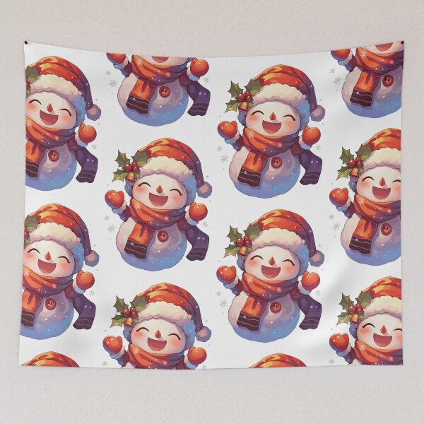 Item preview, Happy Frosty Snowman Winter designed and sold by bapupa.