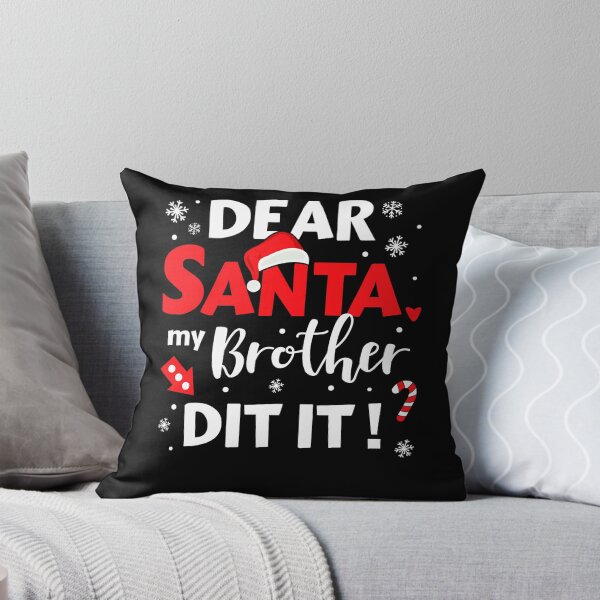 Item preview, Holiday Vintage Santa It Funny Christmas Dear Retro Did My Brother designed and sold by MediarMedic.