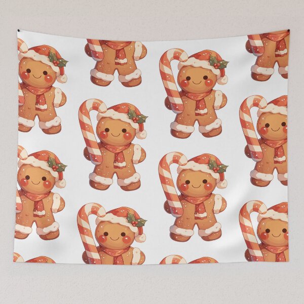 Item preview, Cute Christmas Gingerbread Man Holiday designed and sold by bapupa.