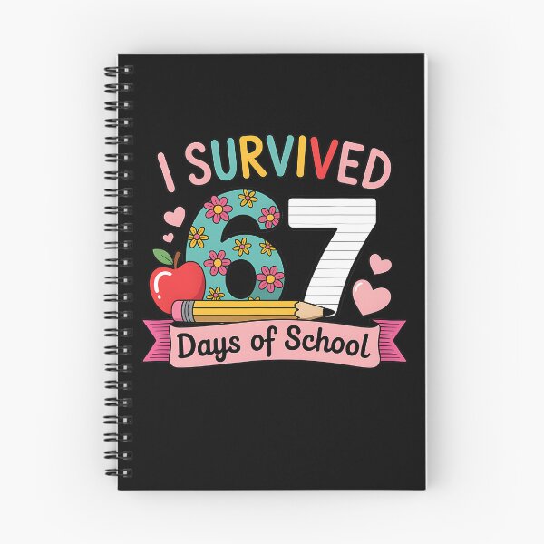 Item preview, Student School Teacher Days of Survived Funny Classic 67 67 Meme I designed and sold by SteveSaccoro.