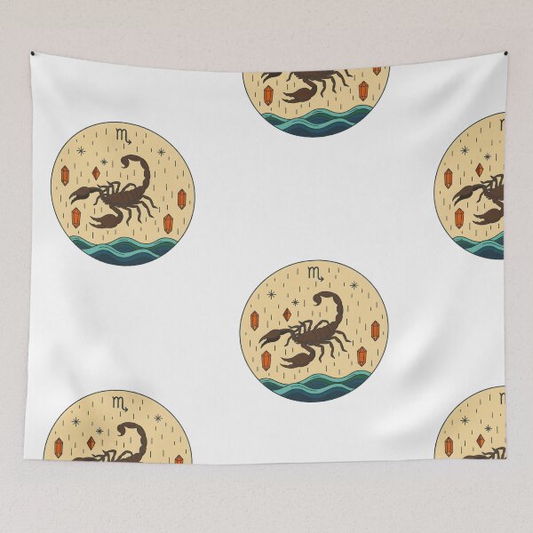 Item preview, SCORPIO ZODIAC SIGN ART designed and sold by infinitearte.