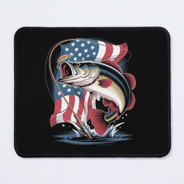 Item preview, American Flag Fishing designed and sold by NewIdeasSArt.