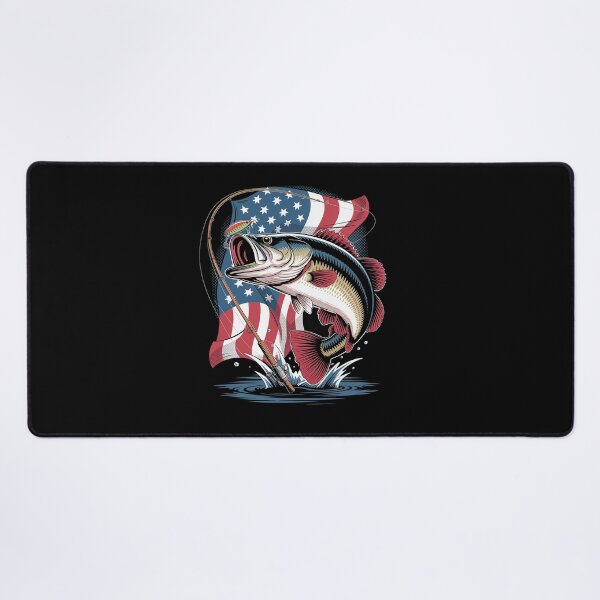 Item preview, American Flag Fishing designed and sold by NewIdeasSArt.