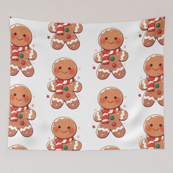 Item preview, Sweet Christmas Gingerbread Man Festive designed and sold by bapupa.