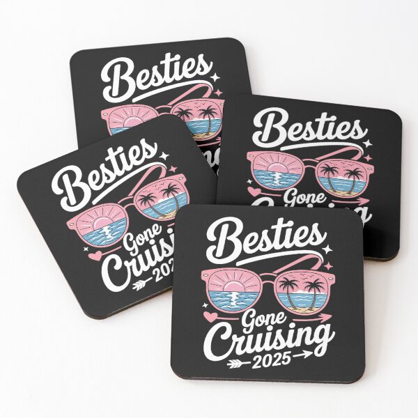 Item preview, Besties Gone Cruising 2025 Girls Matching Women Cruise designed and sold by TorjeARTStore.