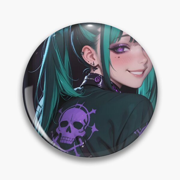 Item preview, Anime waifu cyberpunk digital art 4 designed and sold by Planet Utoppia.