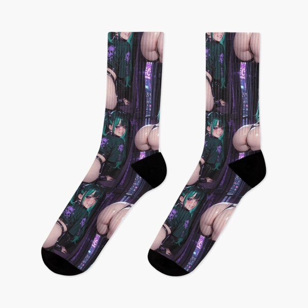 Item preview, Anime waifu cyberpunk digital art 4 designed and sold by Planet Utoppia.