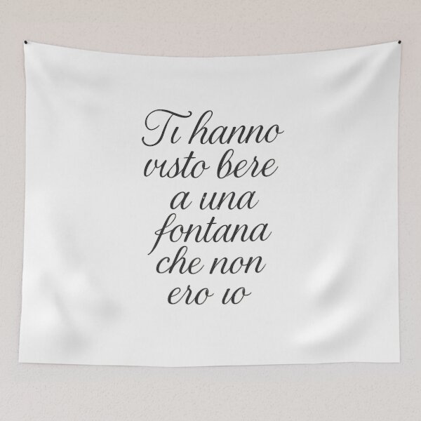 Item preview, Desperate E.S. - Lucio Dalla Quote Tee designed and sold by bisha.