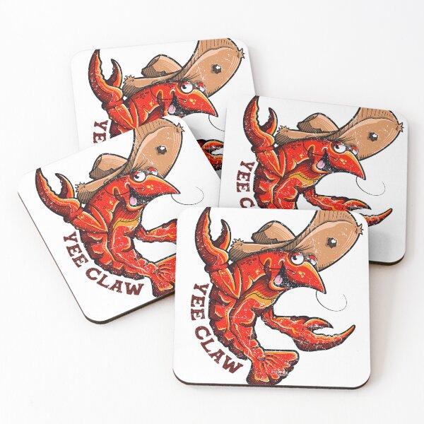 Item preview, Yee Claw Cowboy Crawfish Shirt designed and sold by LarryMBrown.