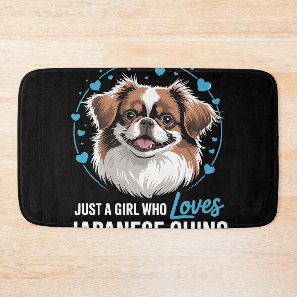 Item preview, Just A Girl Who Loves Japanese Chins Cute Dog Lover  designed and sold by NailMolisa.