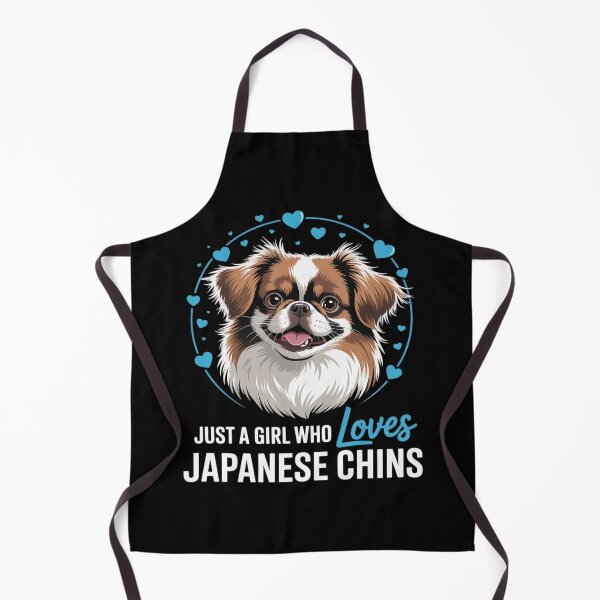 Item preview, Just A Girl Who Loves Japanese Chins Cute Dog Lover designed and sold by NailMolisa.