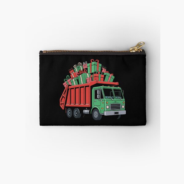 Item preview, Garbage Truck Xmas Christmas Winter designed and sold by cosmicncozyS.