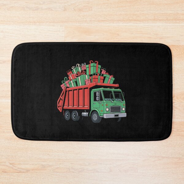 Item preview, Garbage Truck Xmas Christmas Winter designed and sold by cosmicncozyS.