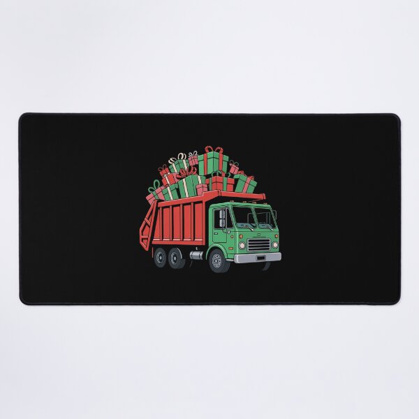 Item preview, Garbage Truck Xmas Christmas Winter designed and sold by cosmicncozyS.