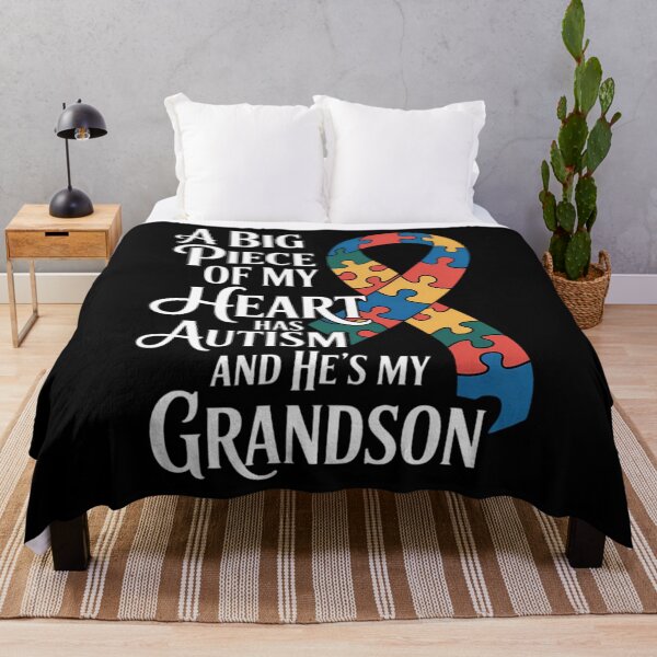 Item preview, Autism Grandpa, Grandma Autistic Grandson Autism Awareness designed and sold by DentistLegal.