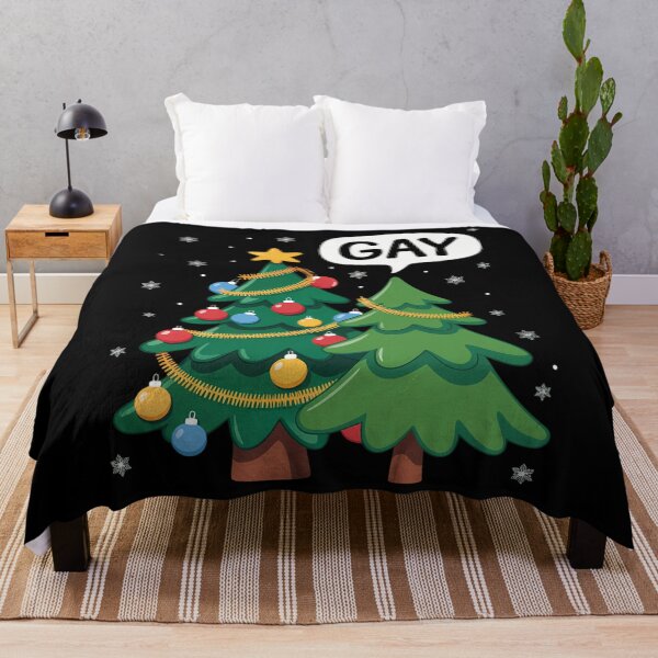 Item preview, Gay Christmas Tree Funny Xmas Holiday Bisexual Pride designed and sold by cosmicncozyS.