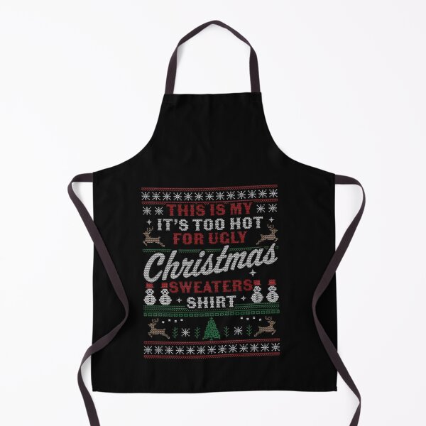 Item preview, For Hot Ugly This My Shirt Is Christmas Sweaters Too It's Funny Meme designed and sold by JasonCorvar.