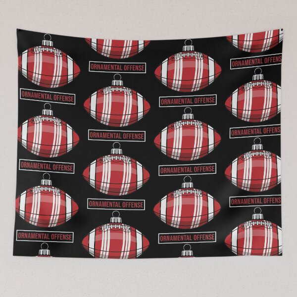 Item preview, Ornamental Offense Football Christmas Ornament designed and sold by graphicnew.