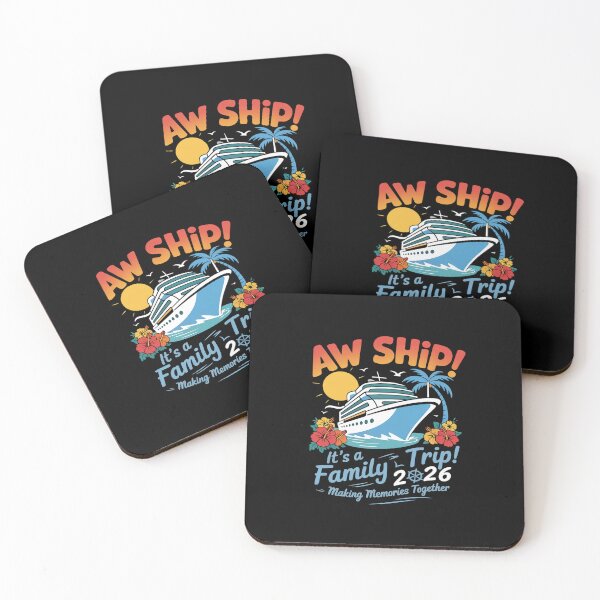 Item preview, Aw Ship! It’s A Family Trip 2026 Family Matching Cruise designed and sold by NewIdeasSArt.