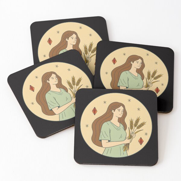 Item preview, VIRGO ZODIAC SIGN ART designed and sold by infinitearte.