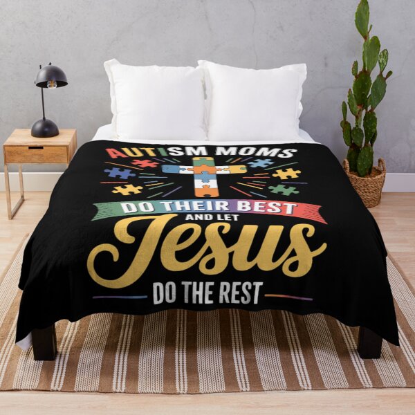 Item preview, Autism Moms Do Their Best & Let Jesus Do The Rest Christian designed and sold by DentistLegal.