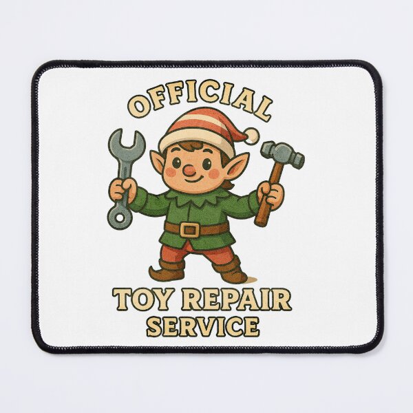 Item preview, Toy Repair Service Christmas Elf designed and sold by Dennis' Creative Corner.
