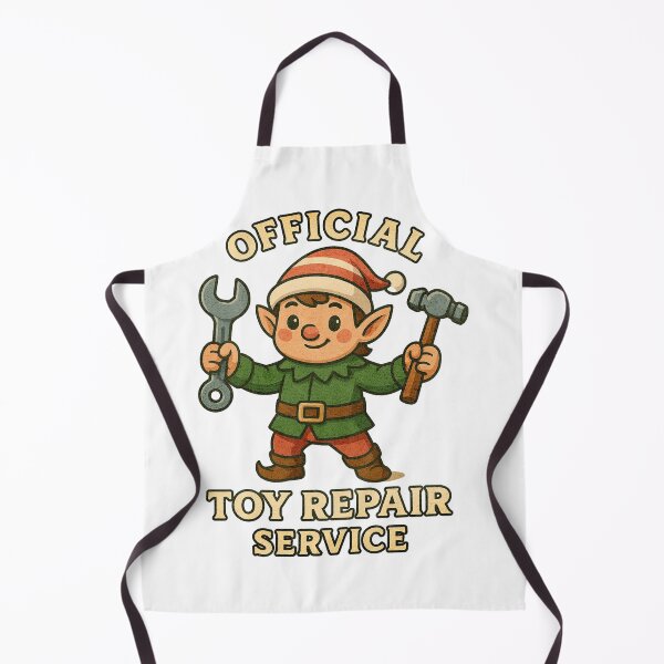 Item preview, Toy Repair Service Christmas Elf designed and sold by Dennis' Creative Corner.