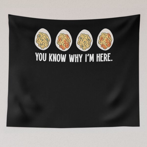 Item preview, Humor Why And Deviled Holiday Lovers Deviled Egg Here Egg Gift Know Retro For You I'm Fans Funny Dinner Thanksgiving designed and sold by PAMELANUNZIO.