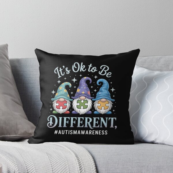 Item preview, Its Ok To Be Different Autism Awareness Gnomes designed and sold by DentistLegal.