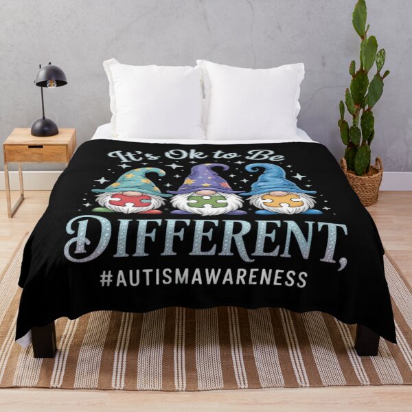 Item preview, Its Ok To Be Different Autism Awareness Gnomes designed and sold by DentistLegal.