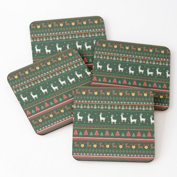 Item preview, Reindeer Ugly Christmas Sweater Seamless Design designed and sold by Mark_ADC.