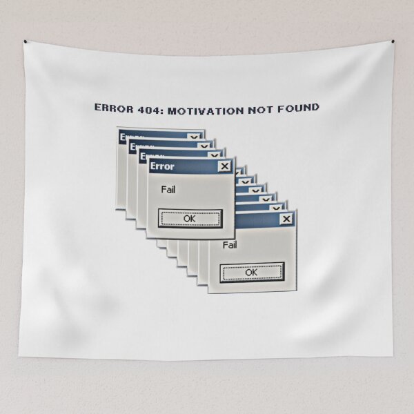 Item preview, Motivation not found designed and sold by TrisselShop.