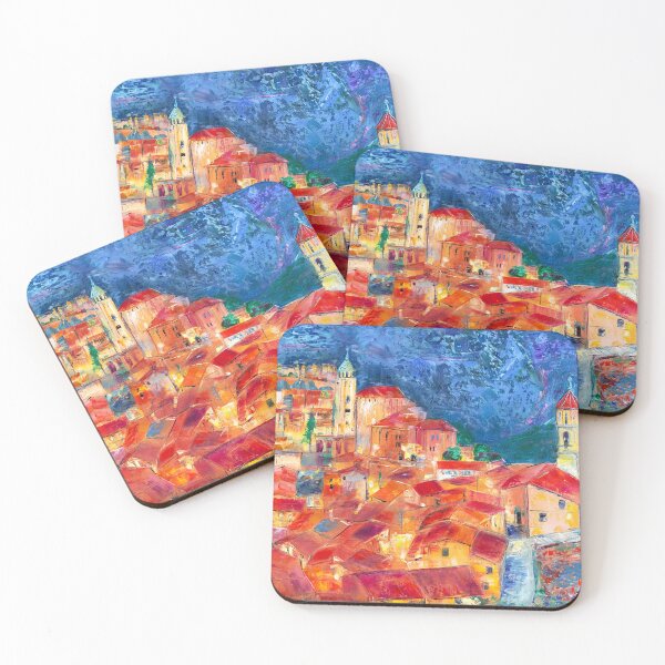 Item preview, Albarracín in Warm Colours designed and sold by Natalia_Shchip.