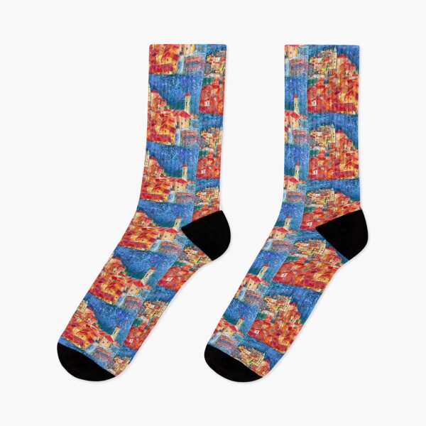 Item preview, Albarracín in Warm Colours designed and sold by Natalia_Shchip.