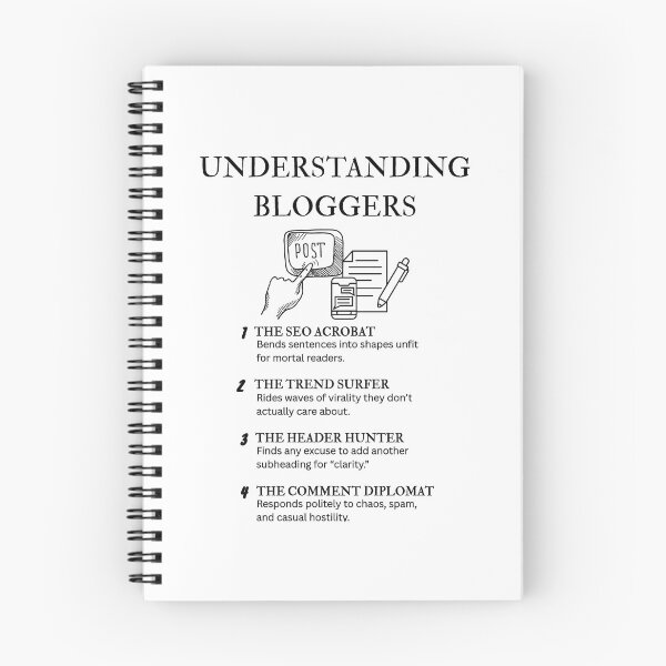 Item preview, Witty Blogger Definition Design – Gift for Digital Writers and Creators designed and sold by PsyFlow35.