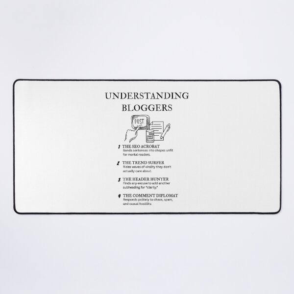 Item preview, Witty Blogger Definition Design – Gift for Digital Writers and Creators designed and sold by PsyFlow35.