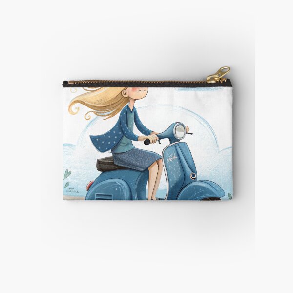 Item preview, Blondie Girl Blue Scooter designed and sold by zangess1.