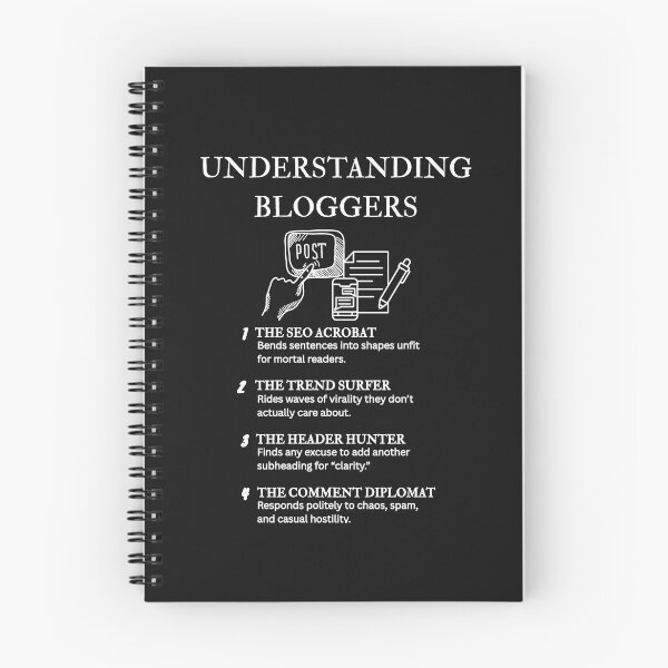 Item preview, Witty Blogger Definition Design – Gift for Digital Writers and Creators – Black designed and sold by PsyFlow35.