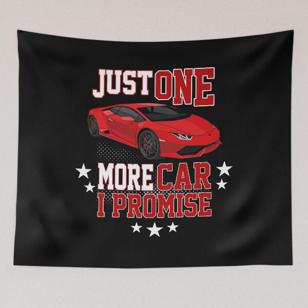 Item preview, Just One More Car Funny Car Lover Shirt designed and sold by LashondaGreen89.