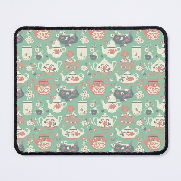 Item preview, Tea time Japanese relax pastel tints designed and sold by Alessandro Remo Mazzoni Remotextiles.