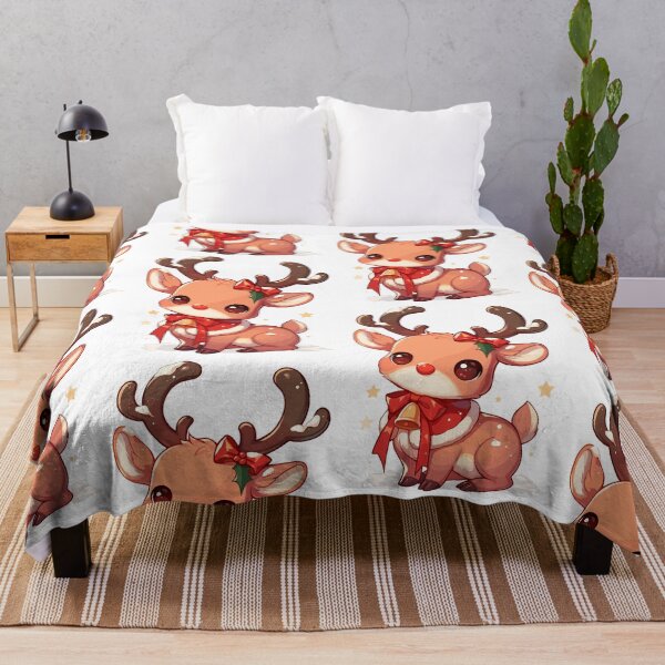 Item preview, Magical Christmas Reindeer Xmas designed and sold by bapupa.